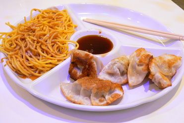 Dumplings and noodles