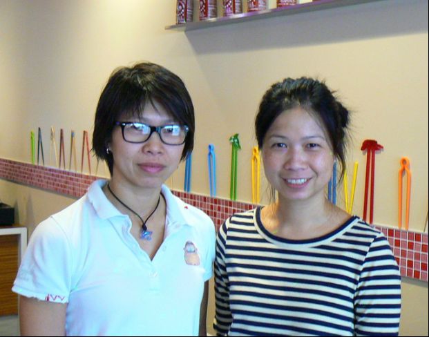 Co-owners and sisters Kynnie Wong and Phung Huynh